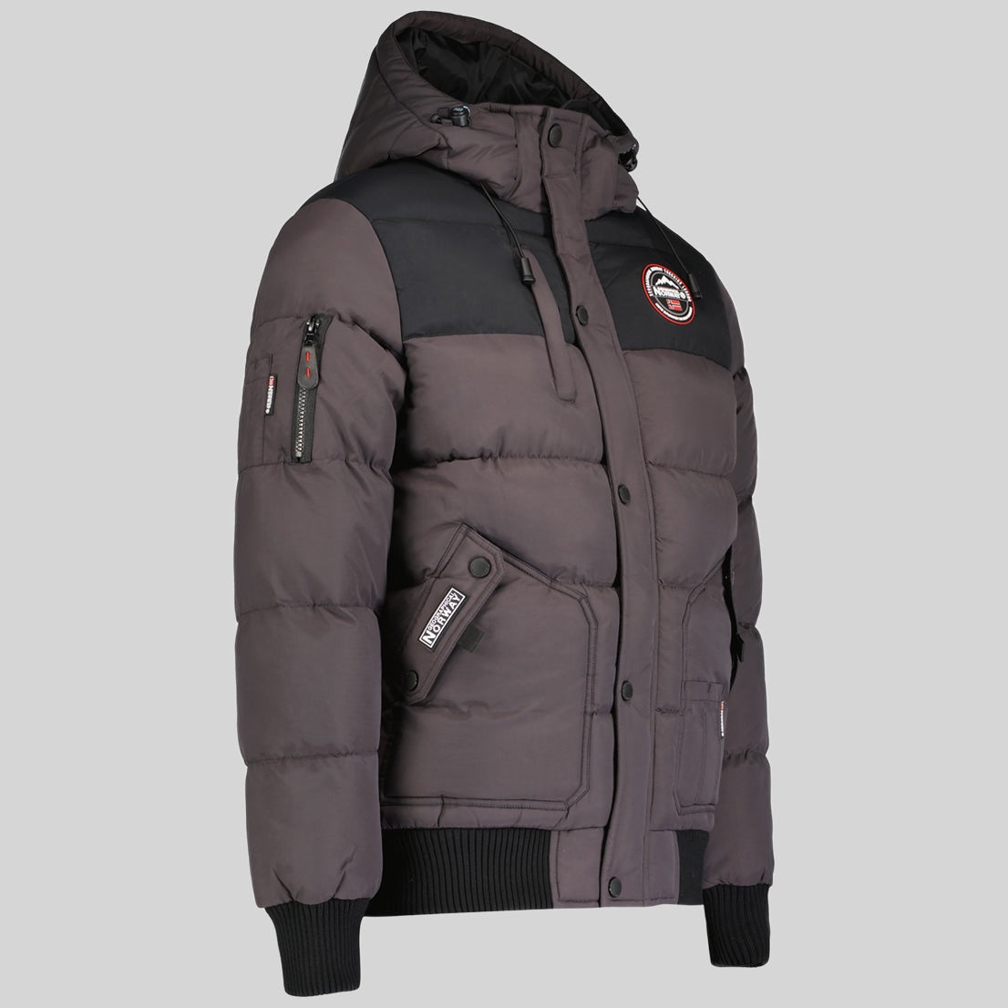 geographical-norway-volva-parka-herren-schwarz-wattiert image 4