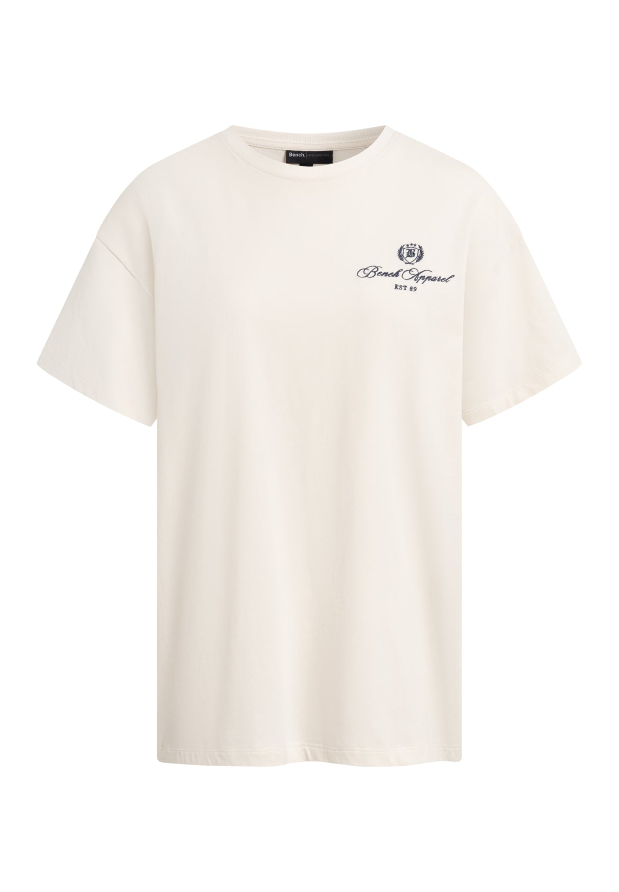 bench-taja-t-shirt-damen-black-college-stickerei image 1