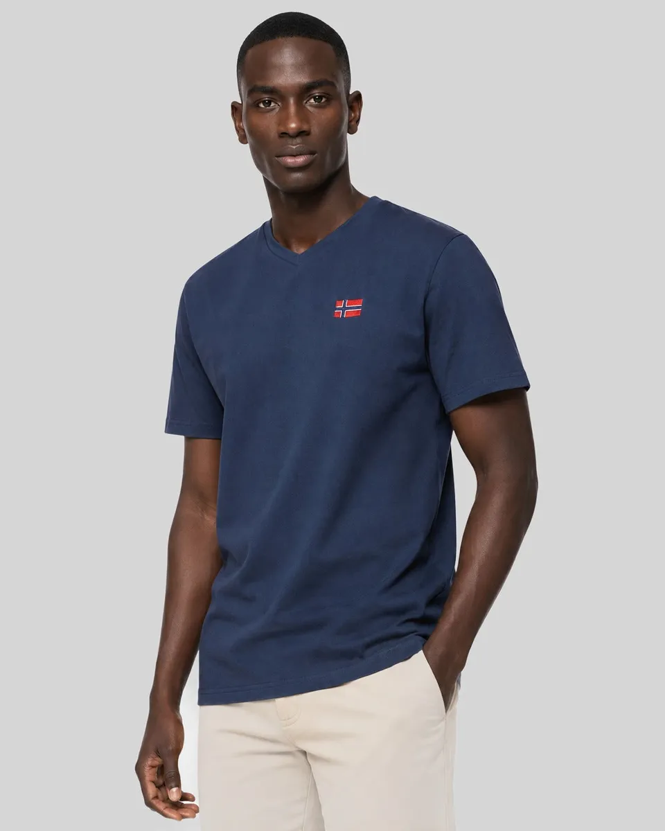 geographical-norway-jactus-t-shirt-marine-baumwolle image 1