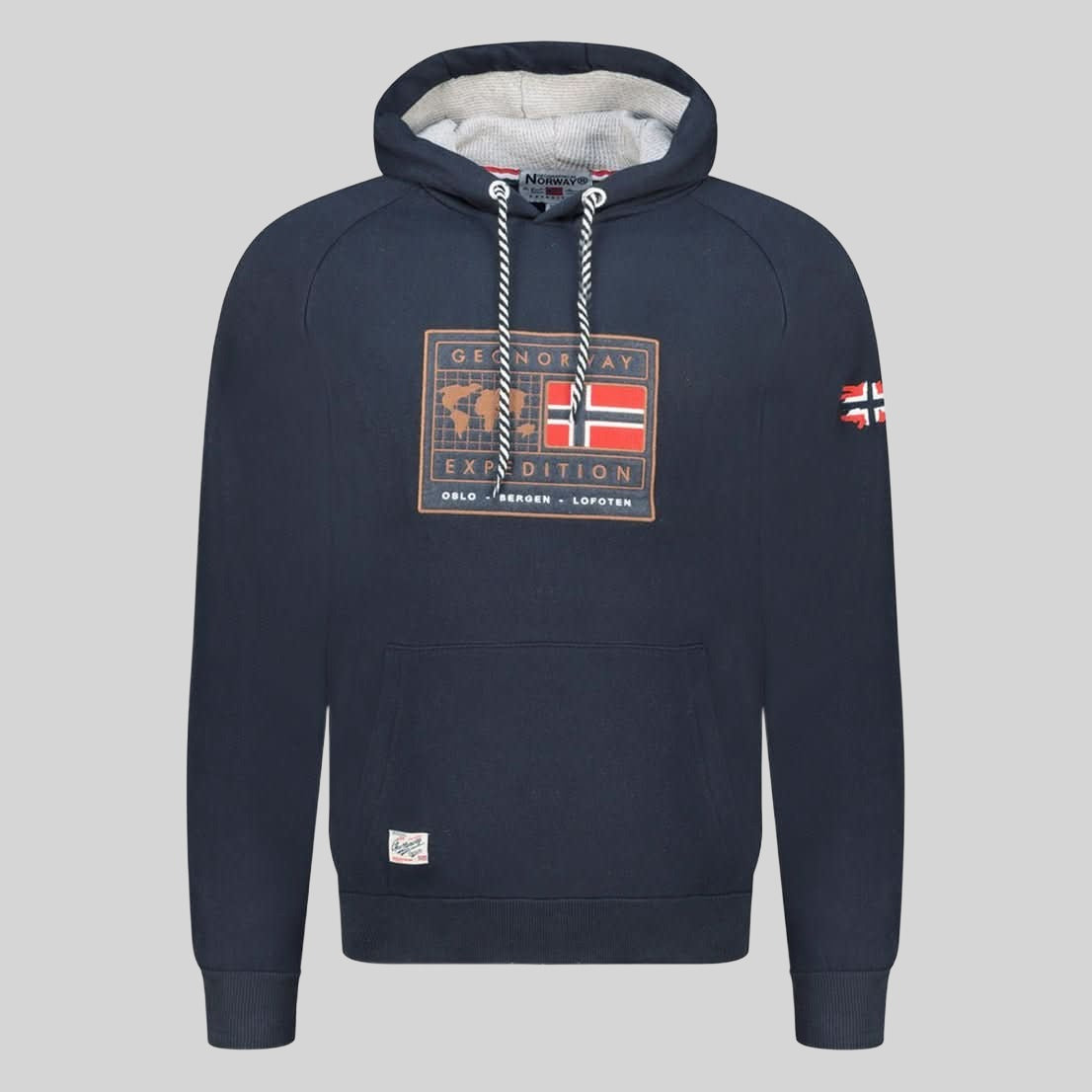 geographical-norway-gofoten-sweatshirt-herren-kapuze-schwarz image 3