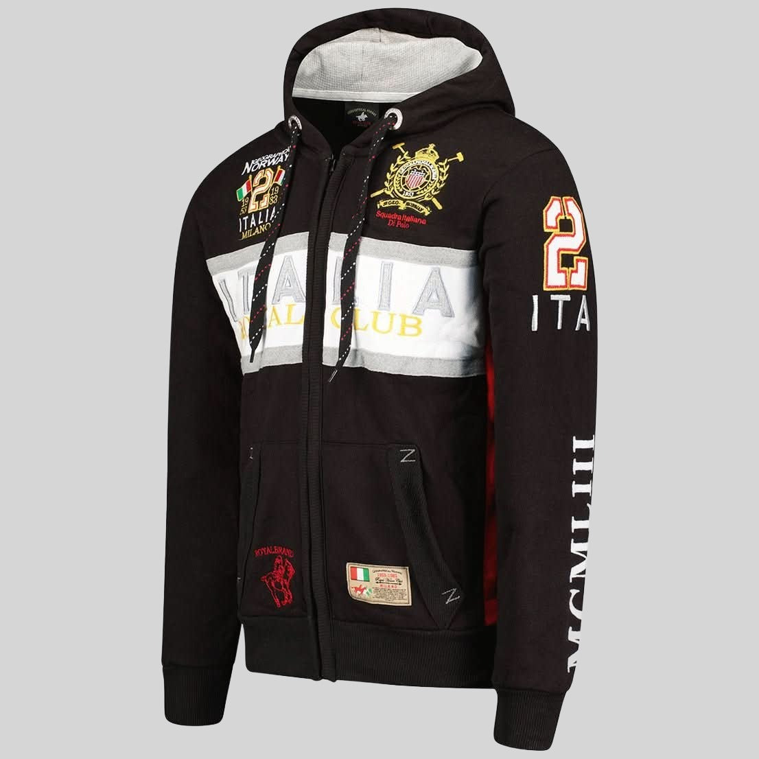 geographical-norway-filio-sweatshirt-herren-schwarz-mit-rei-verschluss image 4