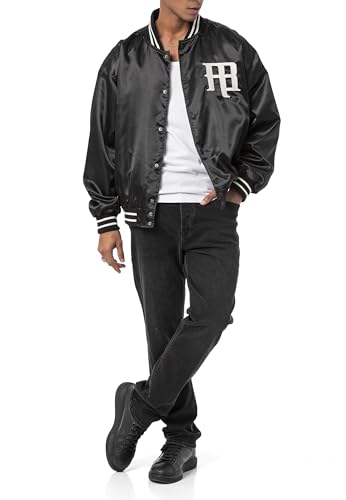 redbridge-collegejacke-satin-look-varsity-jacke-xl-stickerei image 7