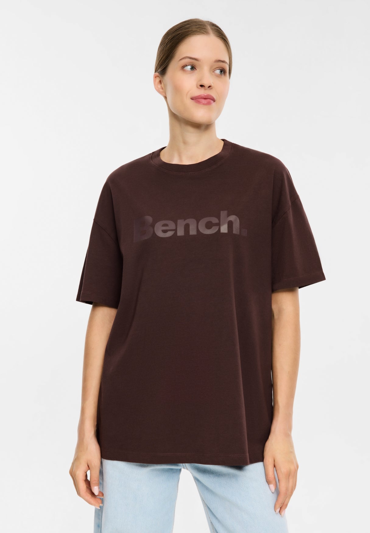 bench-berlanne-t-shirt-damen-shirt-mauve-wine image 2