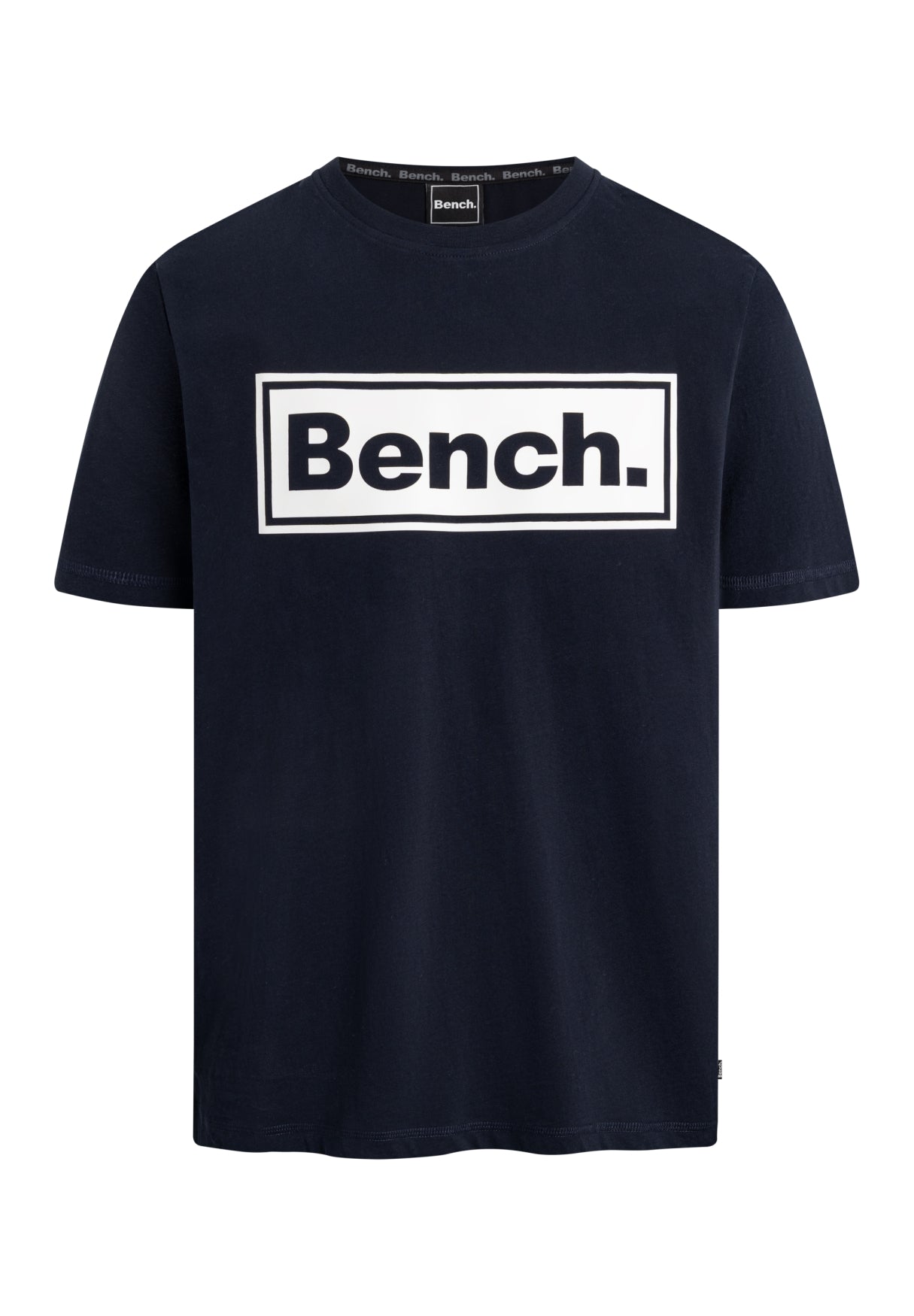 bench-madrid-herren-t-shirt-snow-white-logoprint-baumwolle image 6