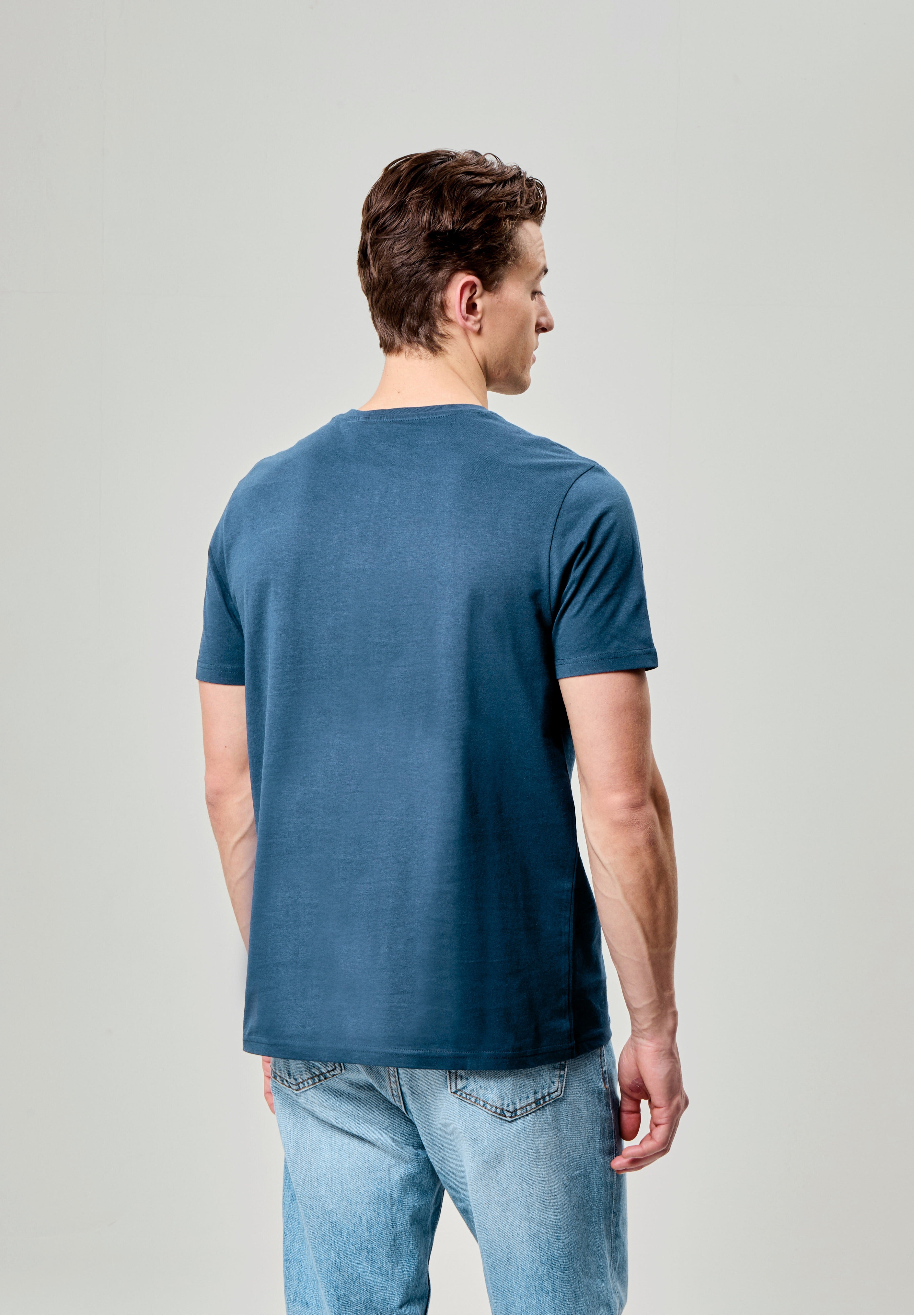 bench-movia-herren-t-shirt-black-knopfleiste-baumwolle image 3