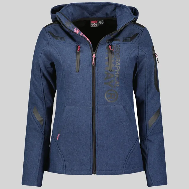 geographical-norway-truffe-softshelljacke-damen-marine image 1
