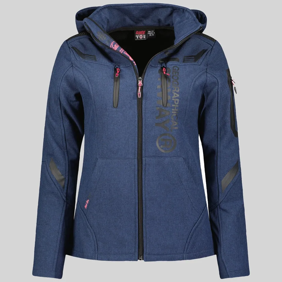 geographical-norway-truffe-softshelljacke-damen-marine image 1
