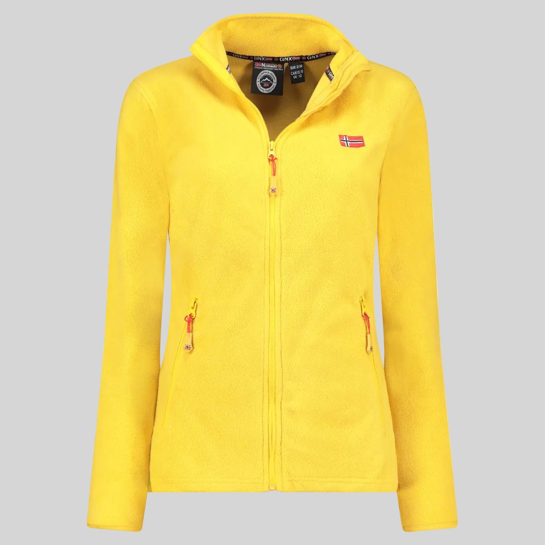 geographical-norway-ulyssia-fz-damen-fleecejacke-wei-zip image 8