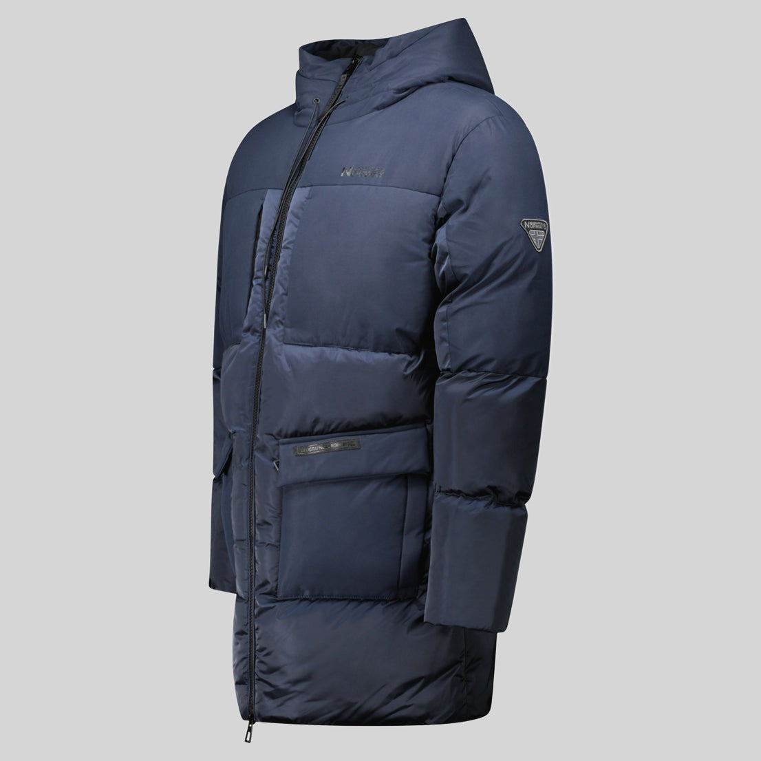 geographical-norway-bocaraton-herren-parka-marine-lang-gesteppt image 4