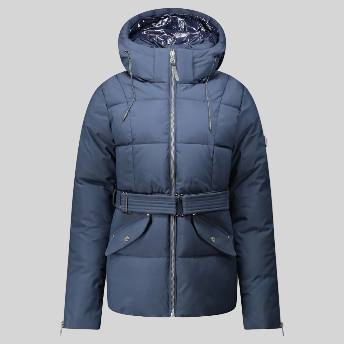 geographical-norway-alfea-damen-blouson-marine-mit-kapuze image 3