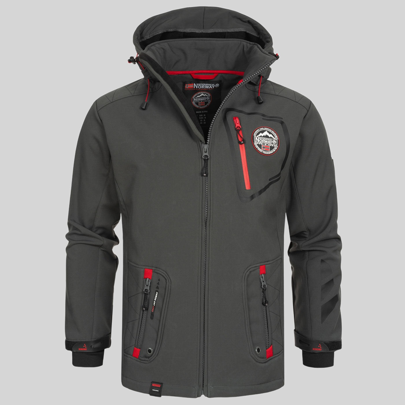 geographical-norway-tacebook-herren-softshelljacke-dunkelgrau image 2