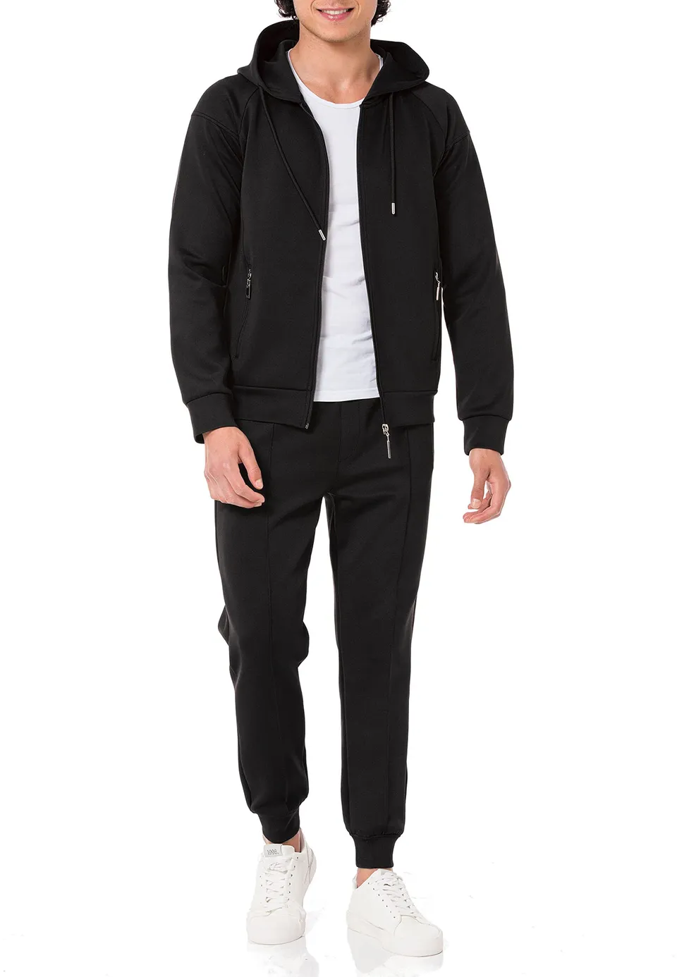 redbridge-premium-trainingsanzug-zweiteiler-kapuzenjacke-hose image 1