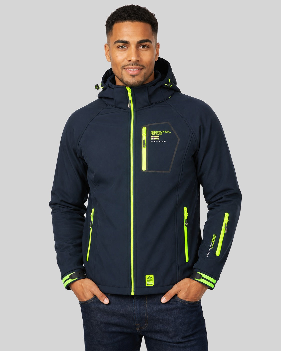 geographical-norway-riziere-herren-softshelljacke-abnehmbare-kapuze-marine-s image 6