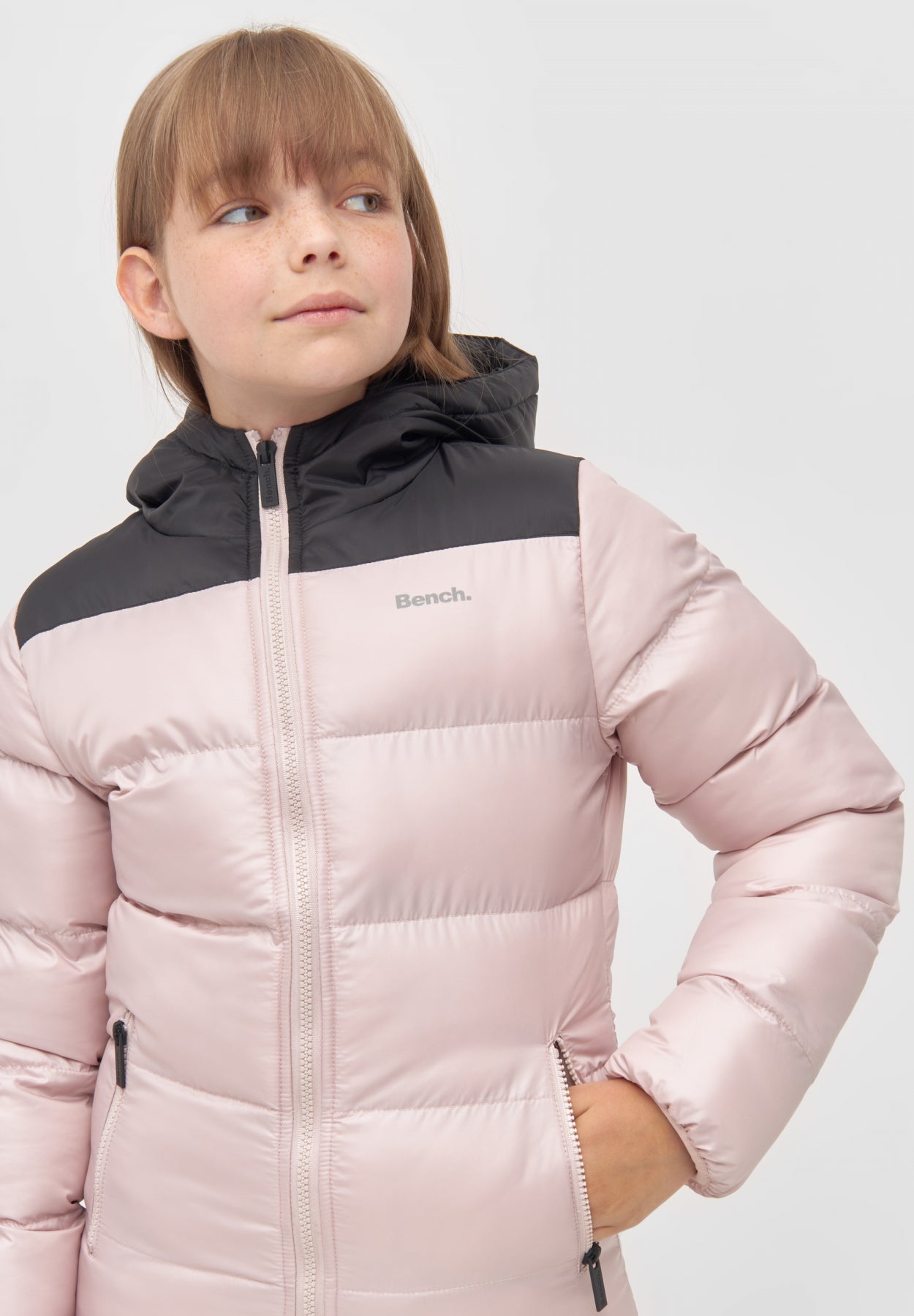 bench-jacken-kaylee-pufferjacke-pink-schwarz-m-dchen image 4