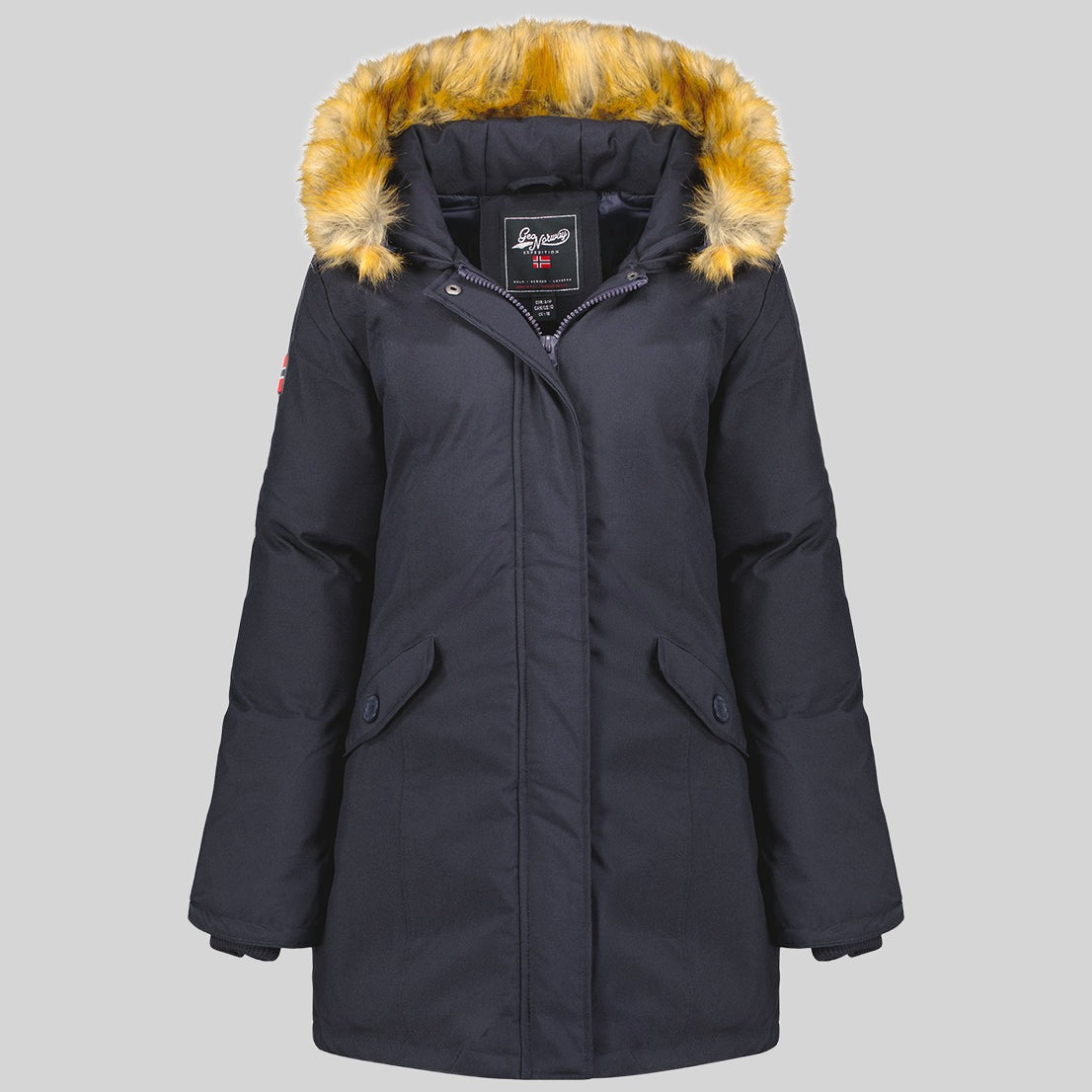 geographical-norway-dinasty-parka-damen-marine-winter image 5