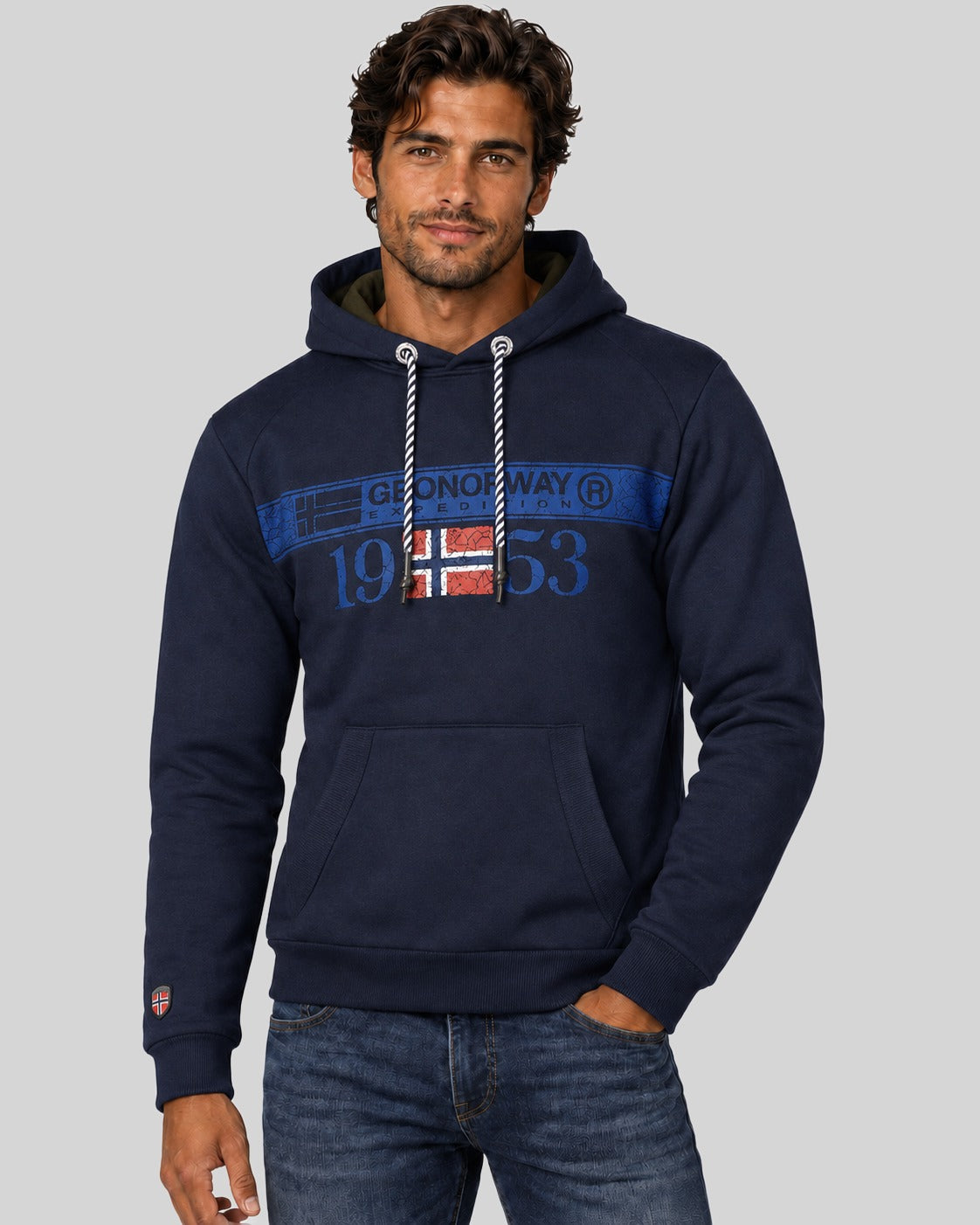 geographical-norway-fastlife-herren-hoodie-schwarz-polyester image 6