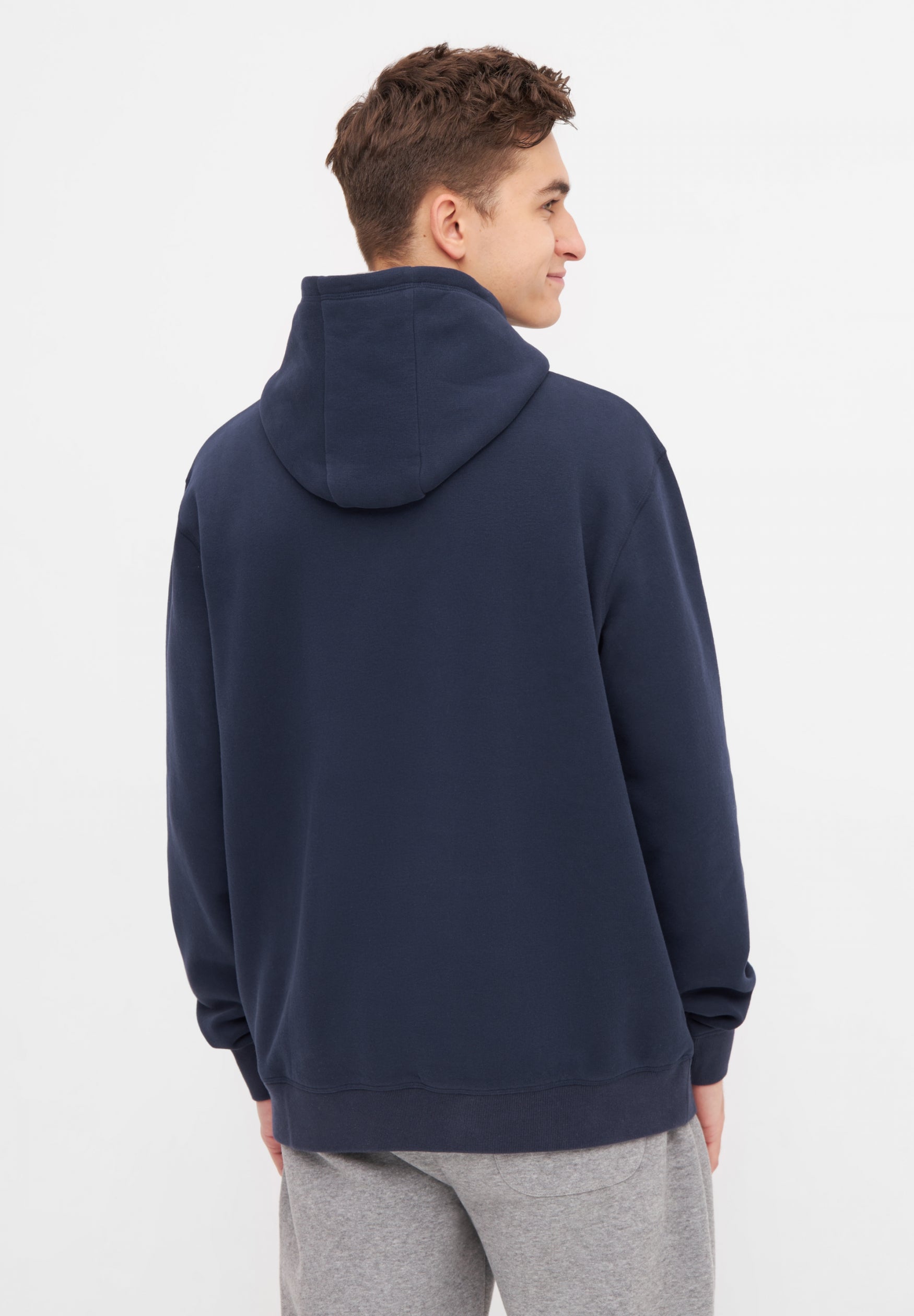 bench-kalmar-hoodie-herren-maritime-blue-knopfleiste image 7