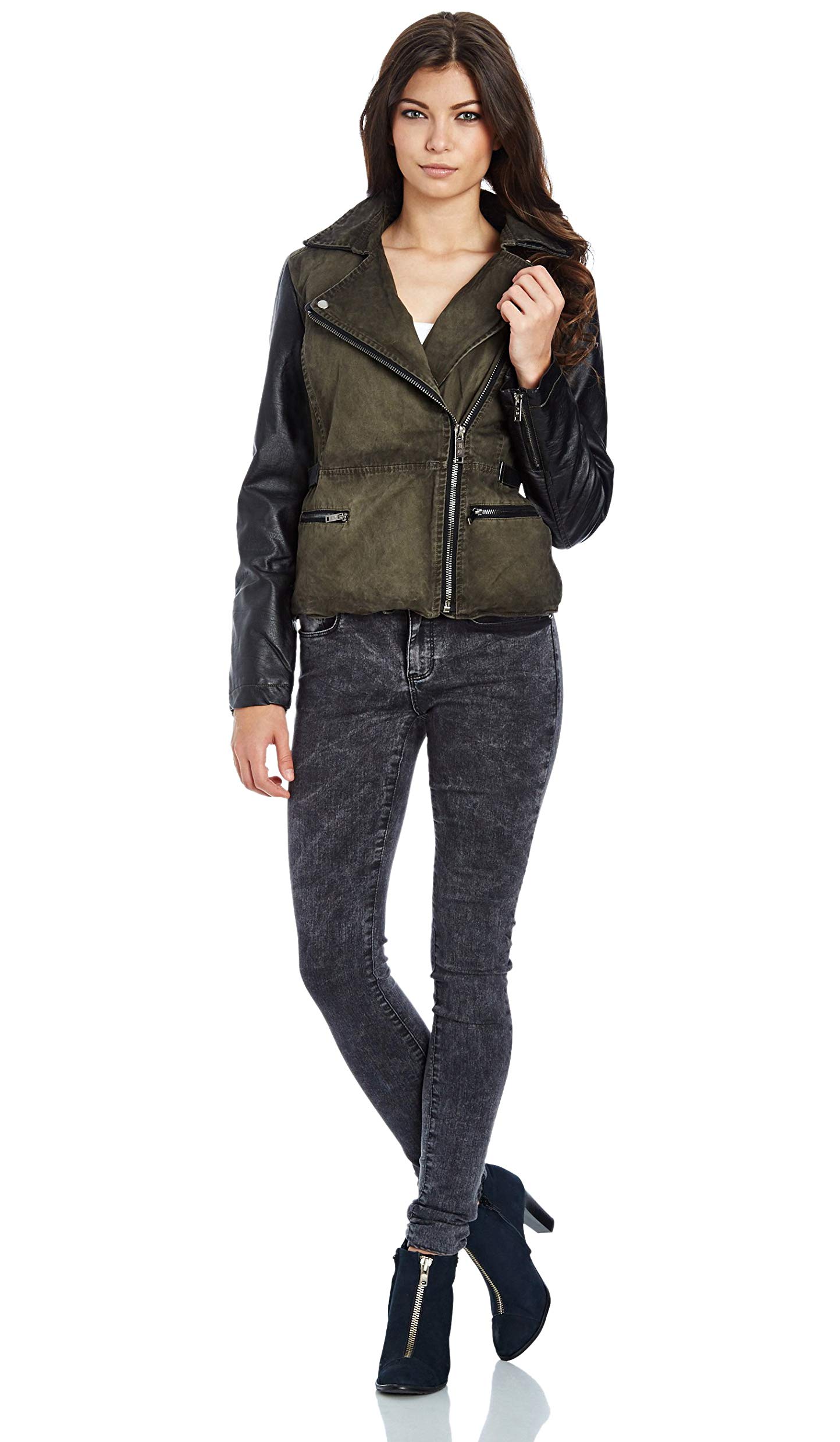 redbridge-oberbekleidung-r42450w-lederjacke-damen-blau-gr-l image 3