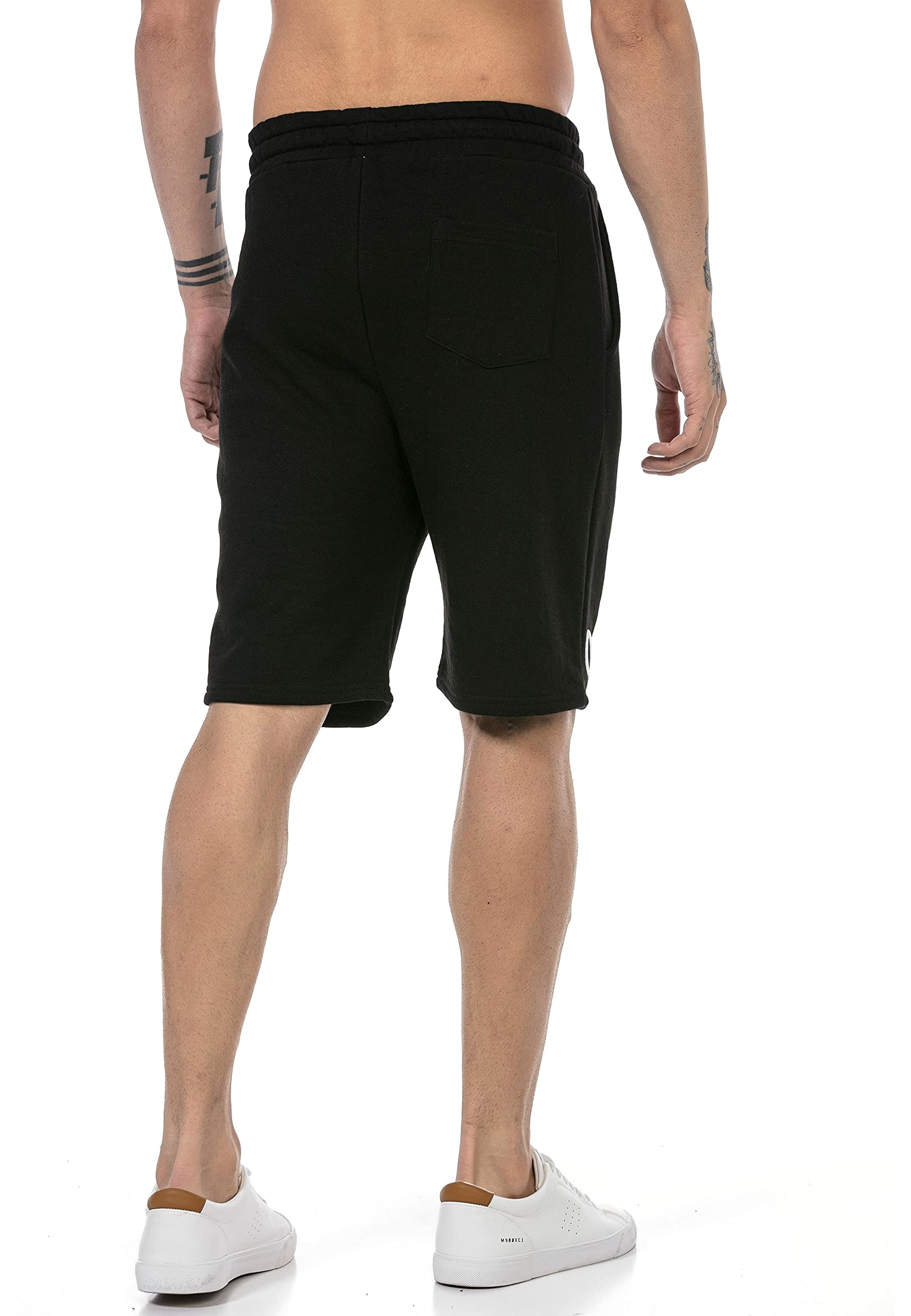 redbridge-sweatshorts-herren-schwarz-baumwolle-l image 5