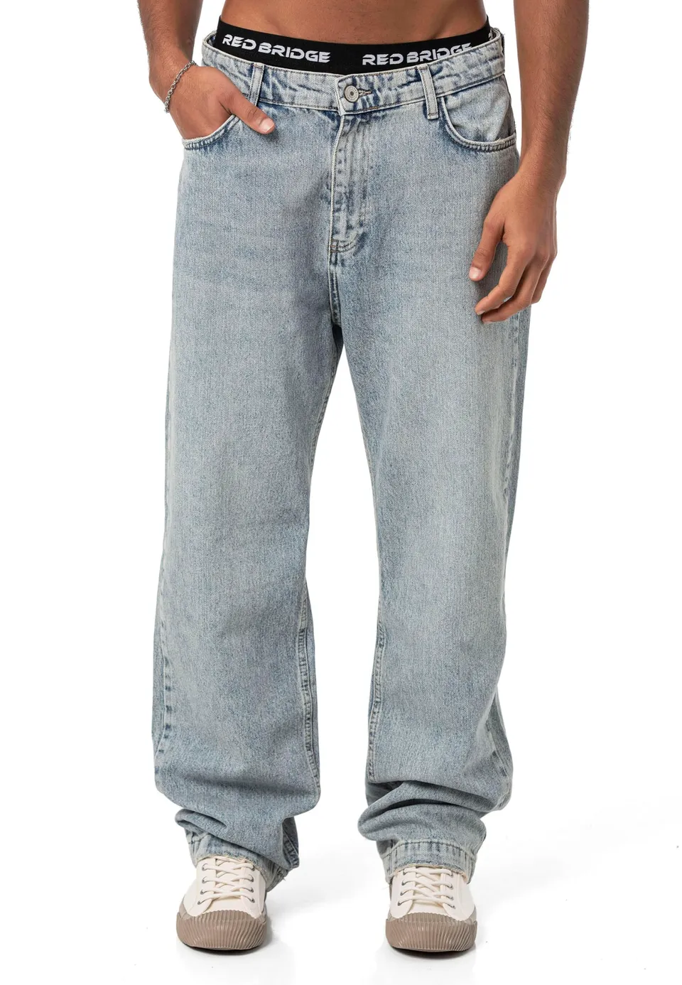 redbridge-baggy-jeans-90er-herren-weit-hellblau-40w-34l image 1