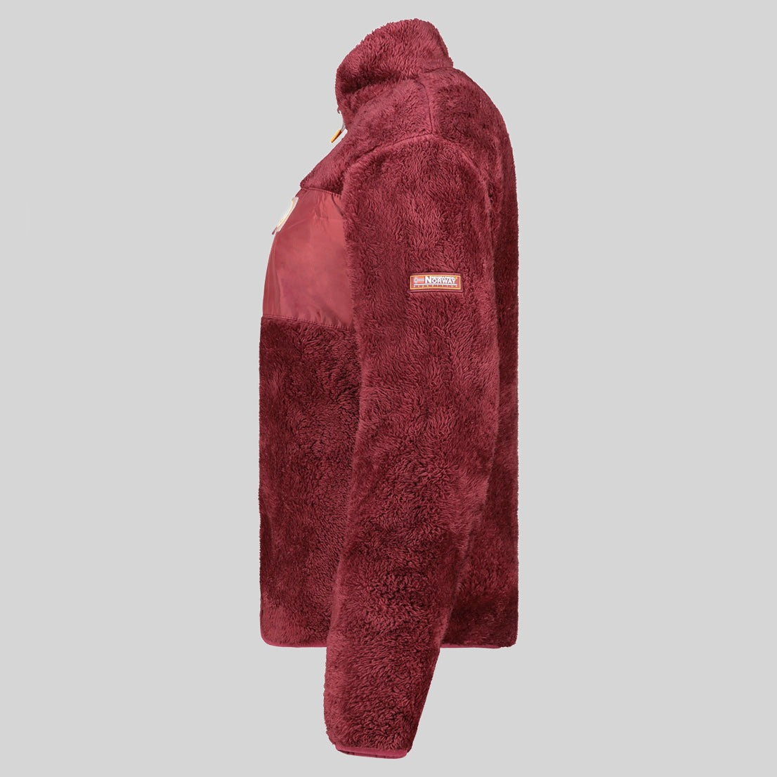 geographical-norway-uprecious-damen-fleecejacke-bordeaux image 5