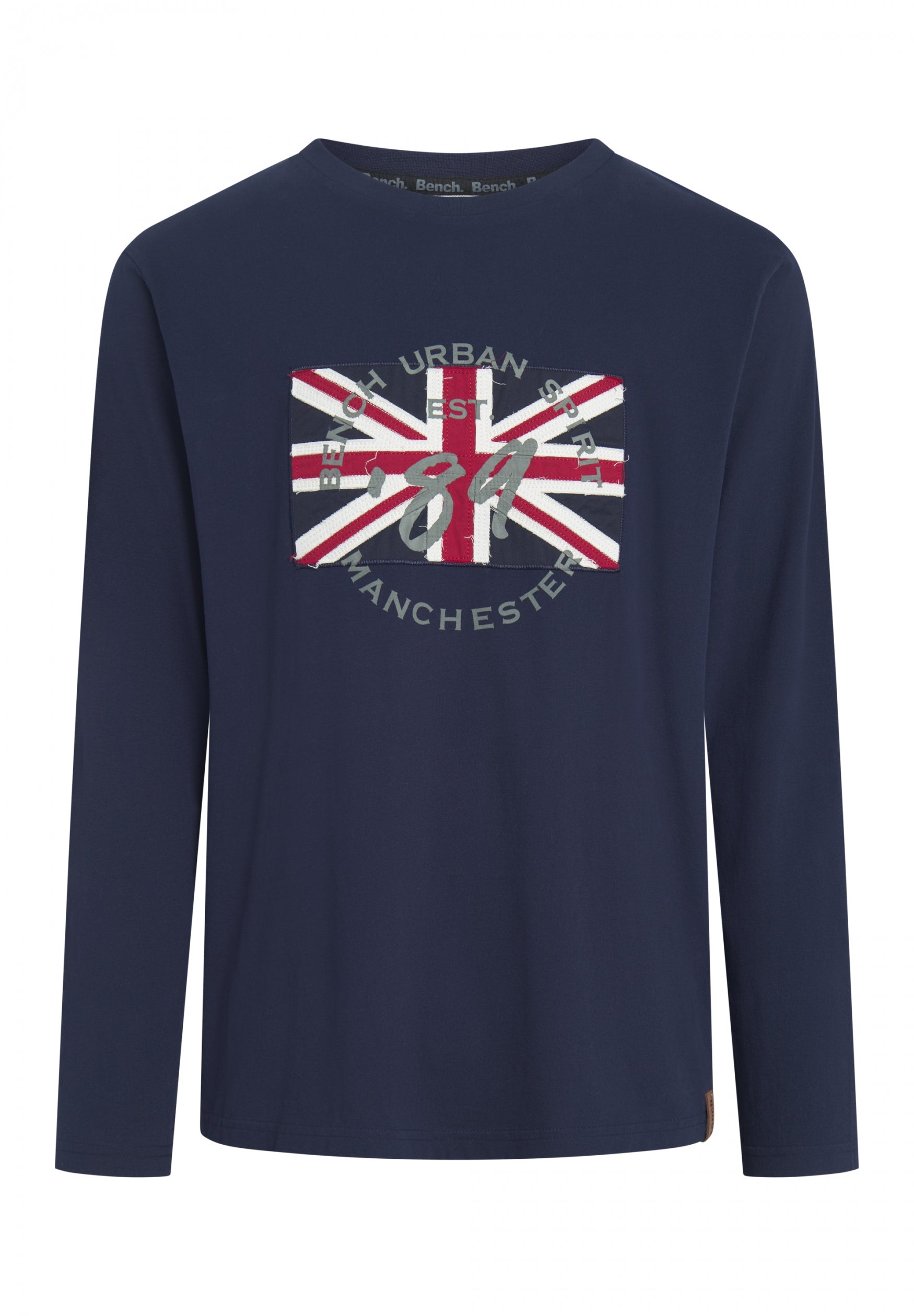bench-karlstad-herren-sweatshirt-maritime-blue-union-jack image 1