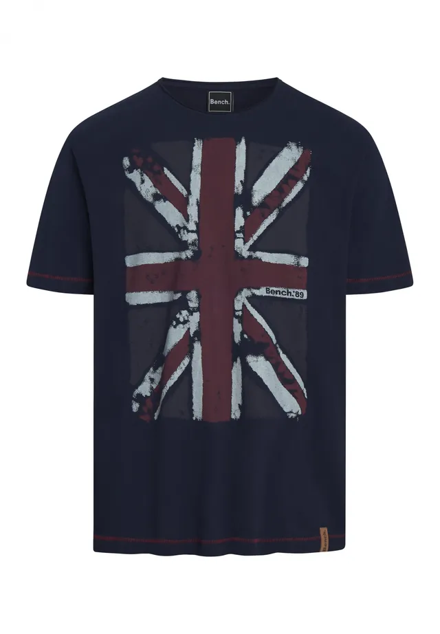 bench-halmstadt-t-shirt-herren-maritime-blue-union-jack image 1
