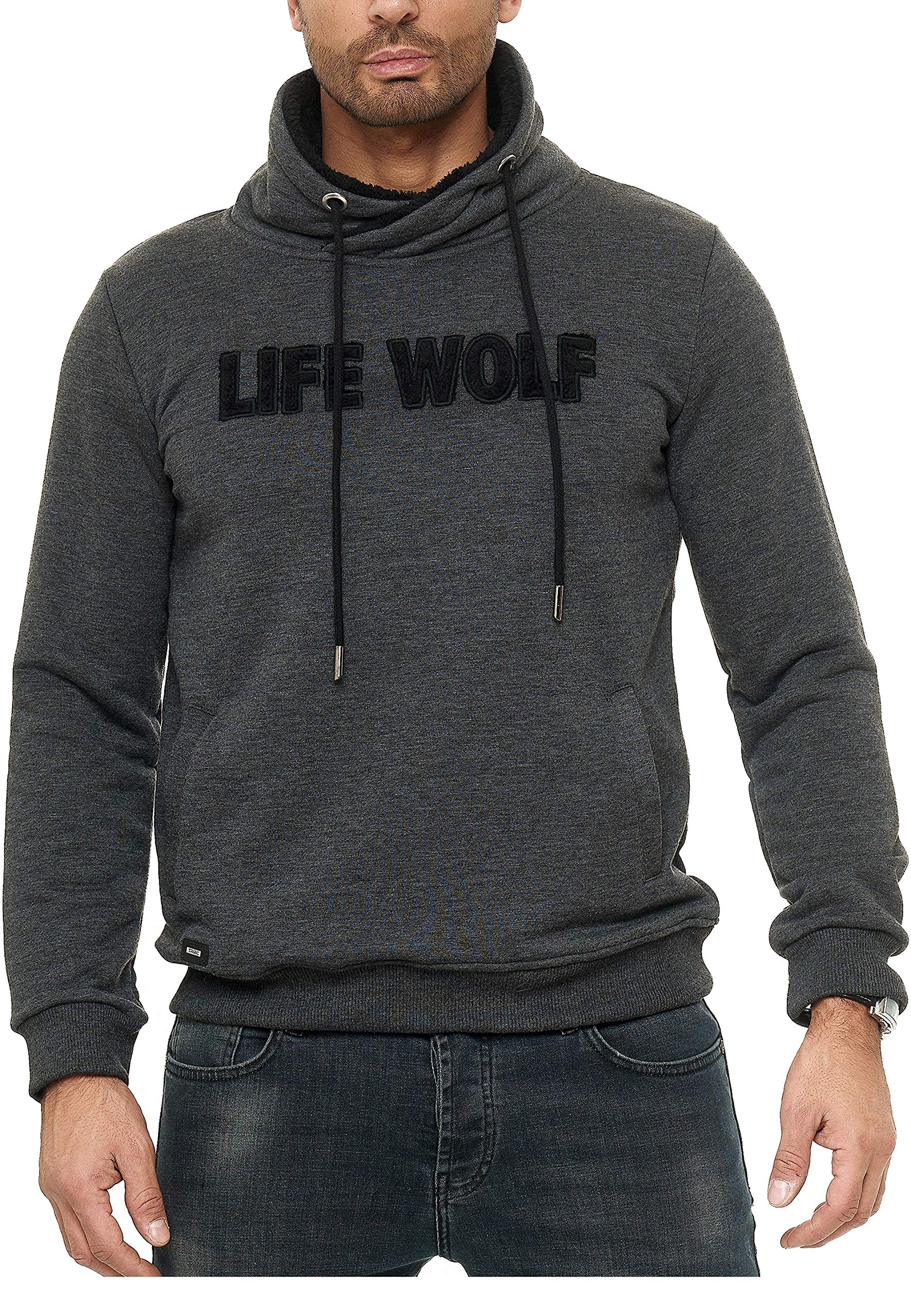 redbridge-pullover-herren-sweatshirt-schalkragen-grau image 7