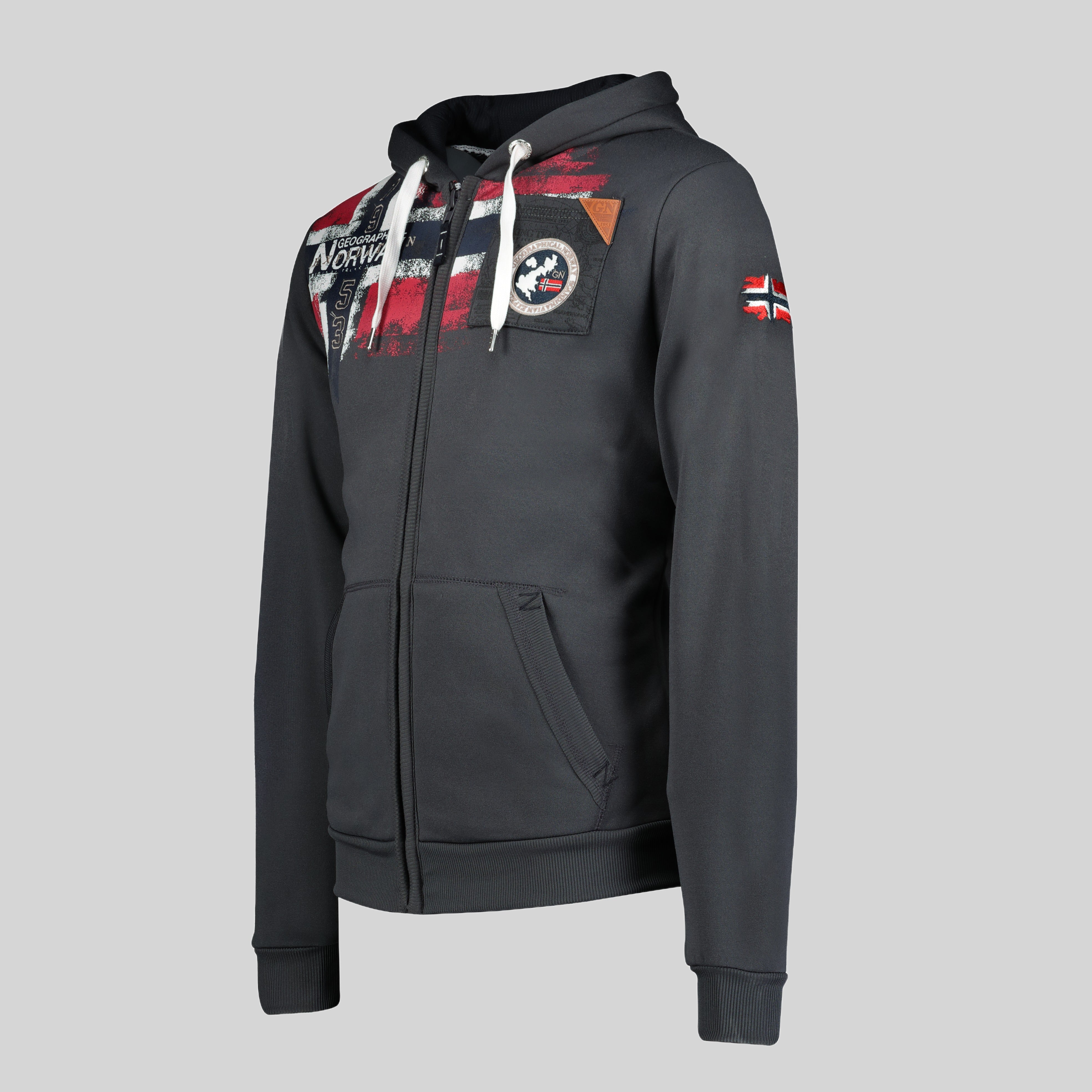 geographical-norway-fespote-zip-hoodie-herren-dunkelgrau image 8