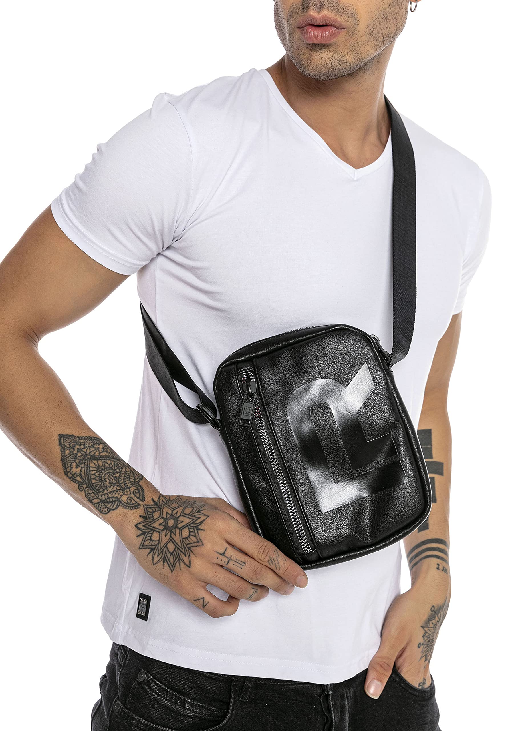 redbridge-sidebag-umh-ngetasche-brusttasche-kunstleder-schwarz image 2