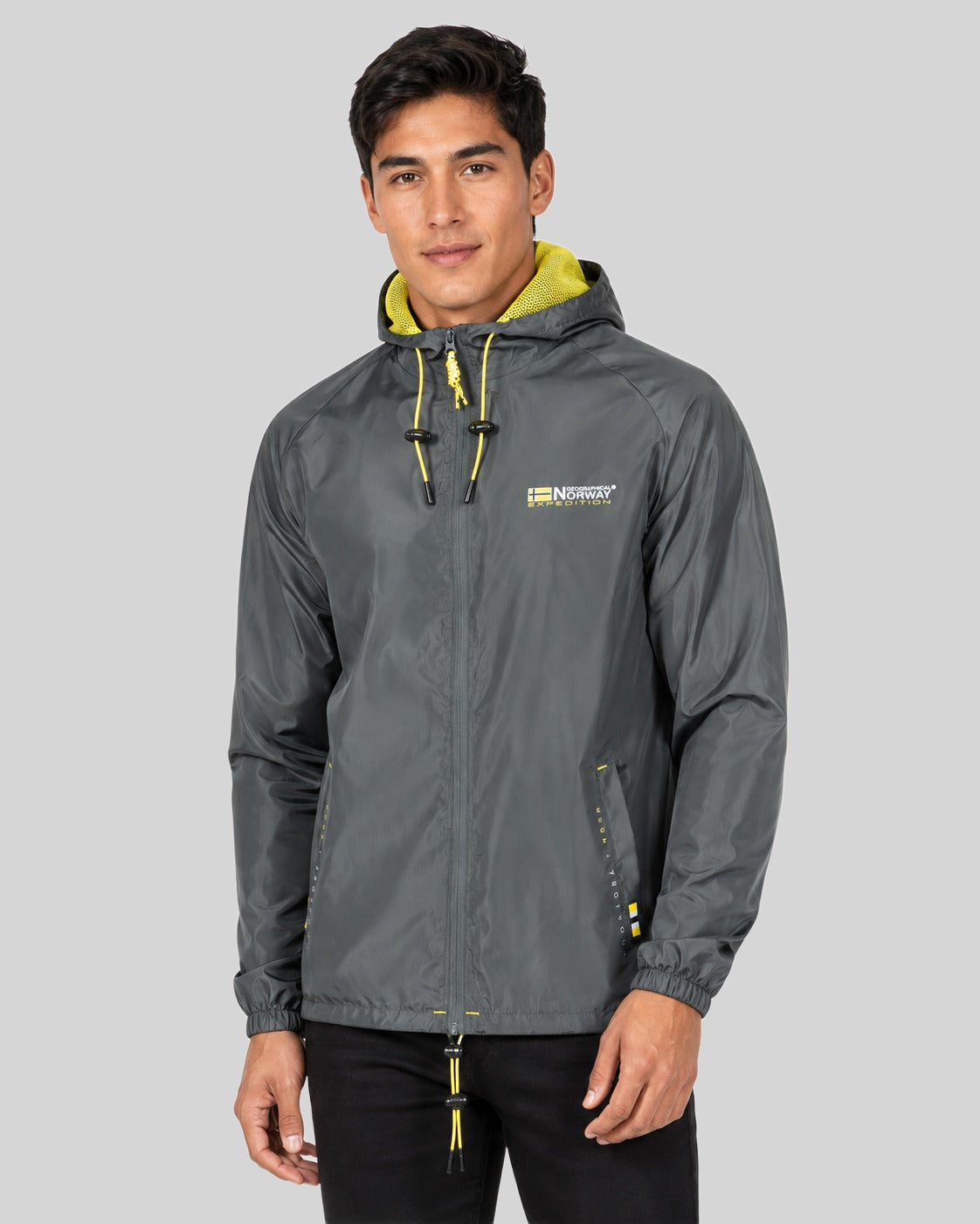 geographical-norway-boat-herren-jacke-schwarz-mit-kapuze image 1