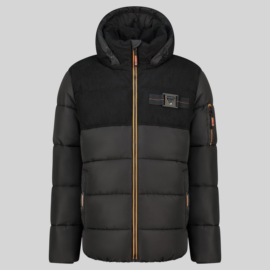 geographical-norway-clertex-herren-steppjacke-schwarz-kapuze image 3