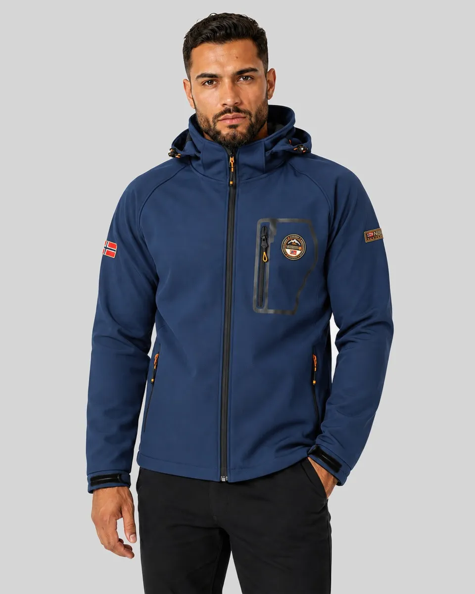 geographical-norway-takable-softshelljacke-herren-marine image 1