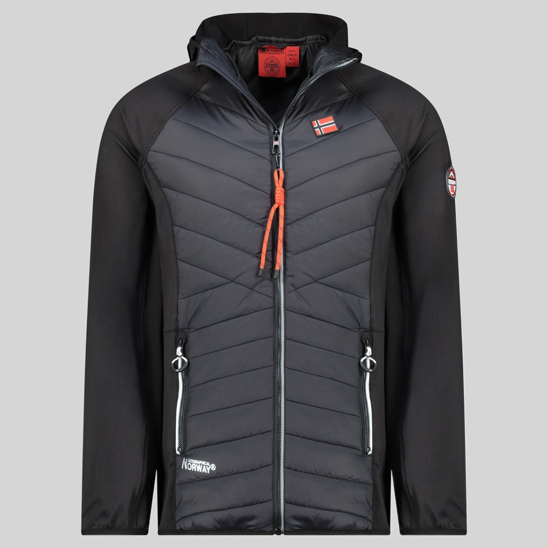 geographical-norway-trollo-herren-fleecejacke-mit-kapuze-marine-s image 7
