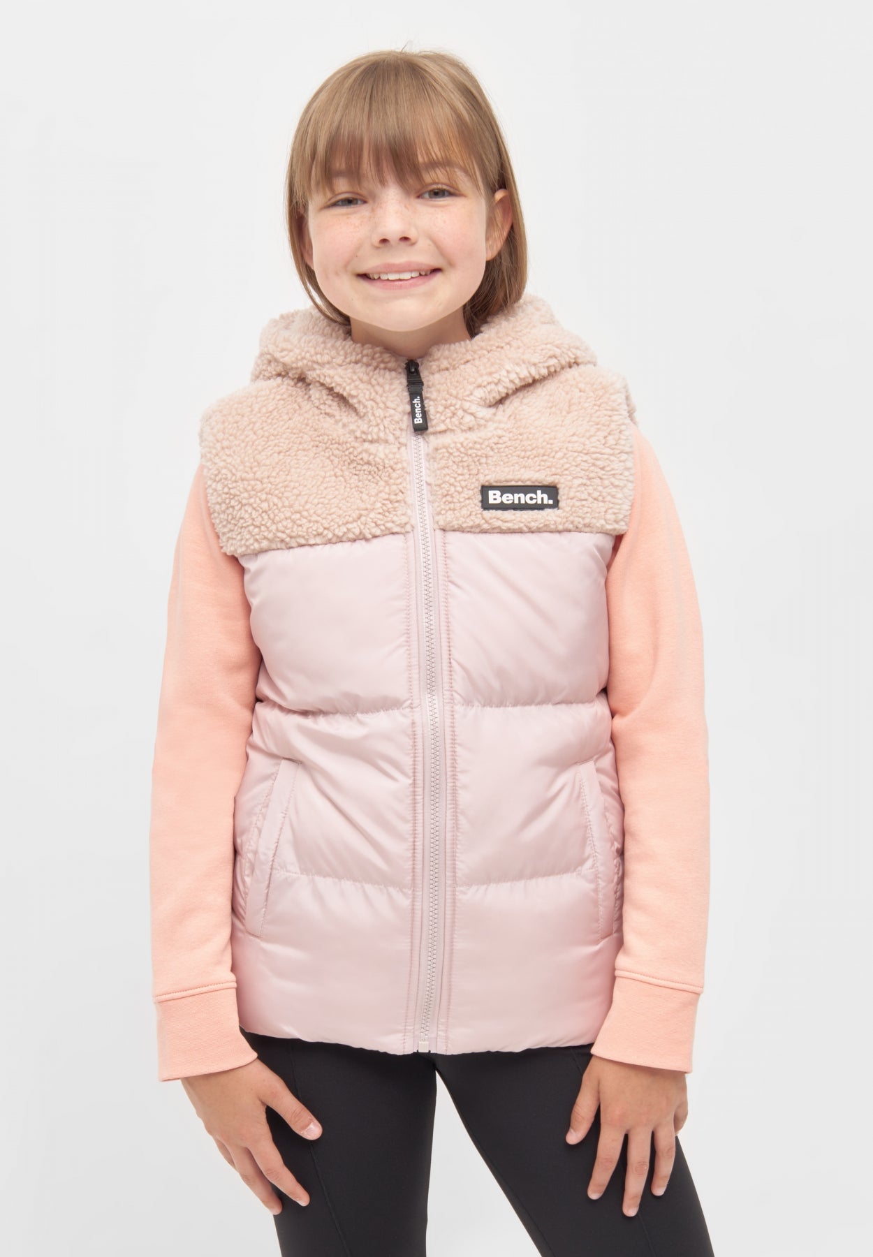 bench-presley-m-dchen-fleece-weste-winter-white-mit-kapuze image 6