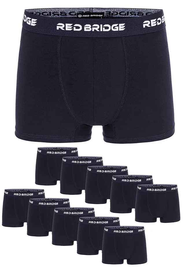 redbridge-unterw-sche-boxershorts-herren-blau-10er-pack-s image 1