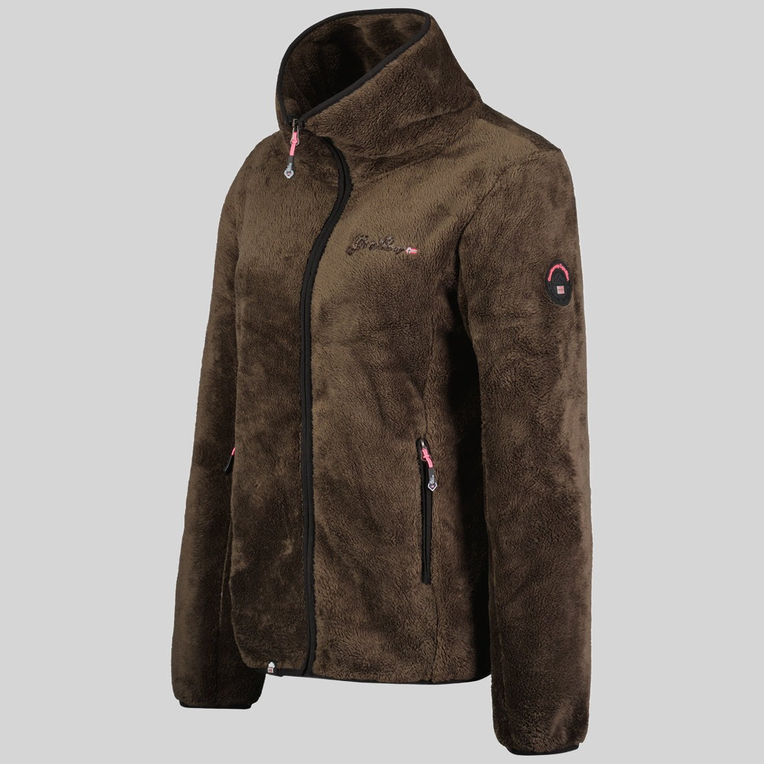 geographical-norway-unique-damen-fleecejacke-marine image 4