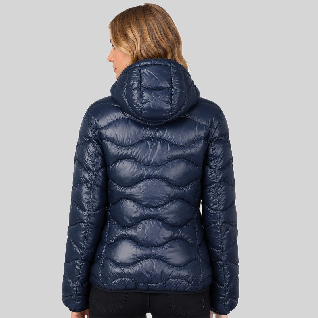 geographical-norway-buby-steppjacke-damen-marine-kapuze image 2