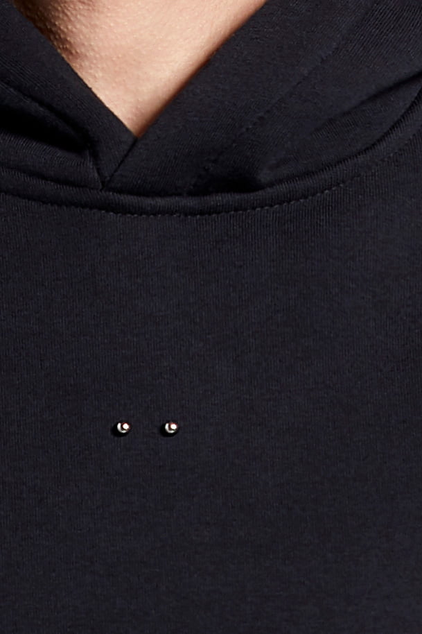 mariusz-przybylski-bluzy-piercing-hoodie-schwarz-damen image 3