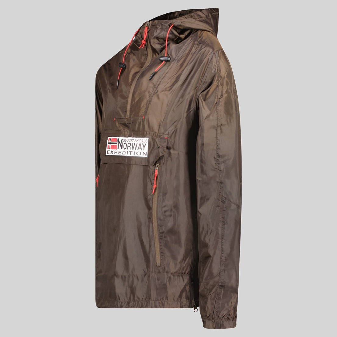 geographical-norway-choupa-jacke-herren-braun-mit-kapuze image 4