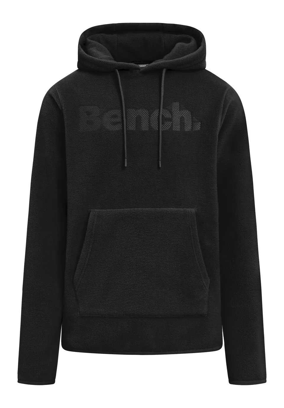 bench-himala-fleece-hoodie-herren-black-logo image 1