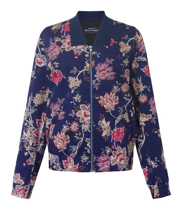 mariusz-przybylski-blumen-bomberjacke-floral-print image 1