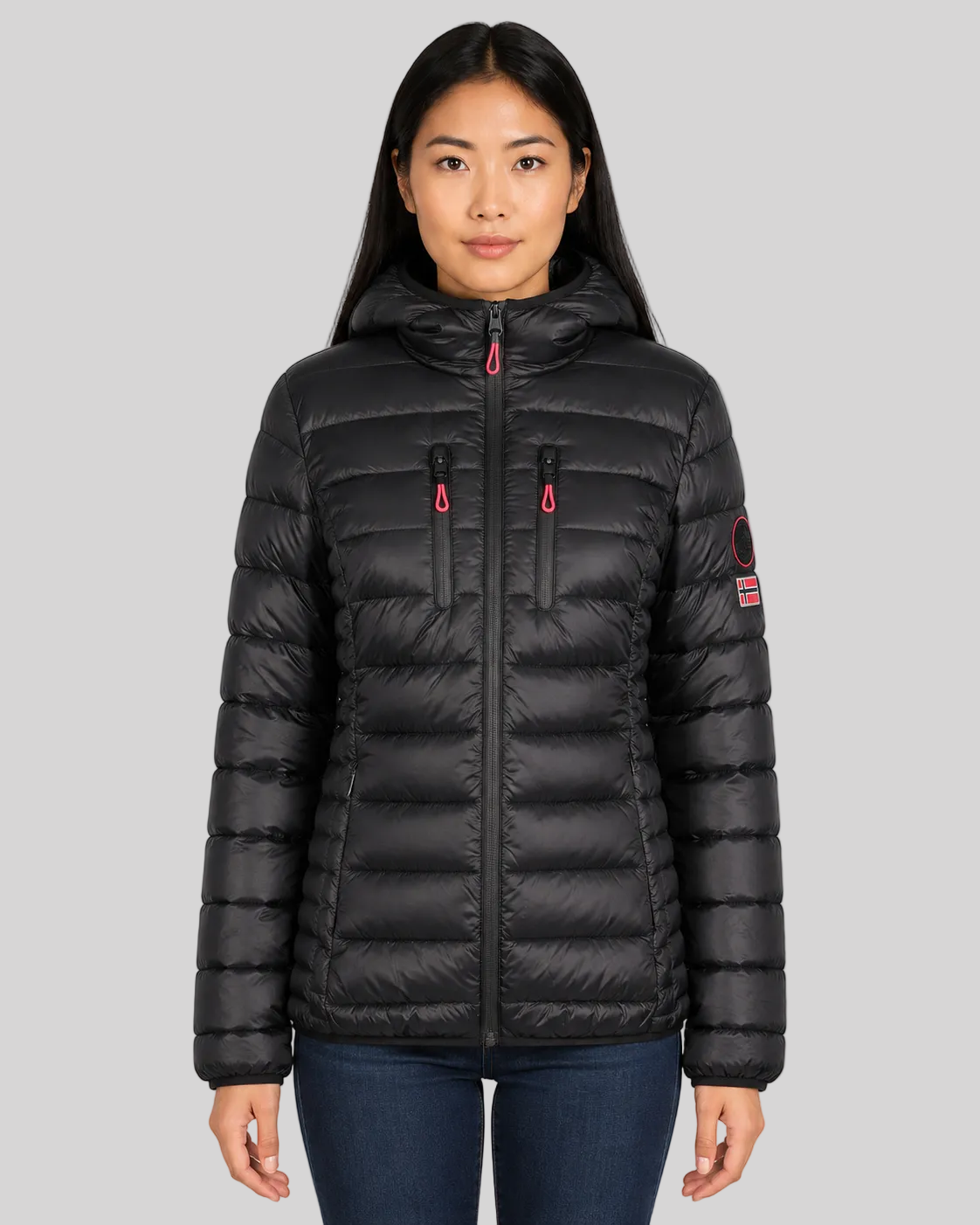 geographical-norway-alaric-damen-daunenjacke-marine-leicht image 6