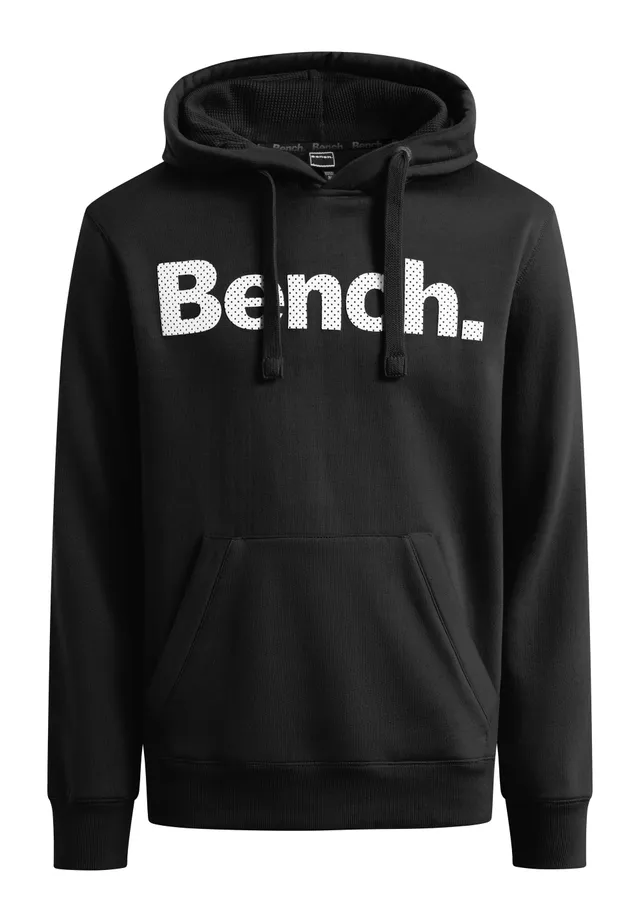 bench-skinner-hoodie-herren-schwarz-kapuzenpullover-schmal image 1