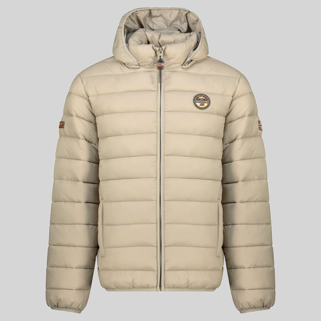 geographical-norway-amigoflag-herren-doudoune-kapuze-schwarz image 3