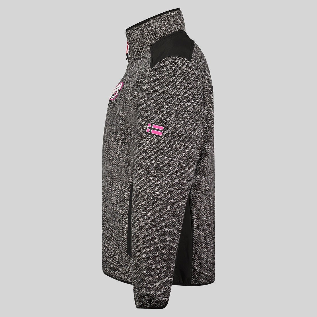 geographical-norway-tangelo-damen-polaire-fleecejacke-mit-taschen-schwarz-s image 4