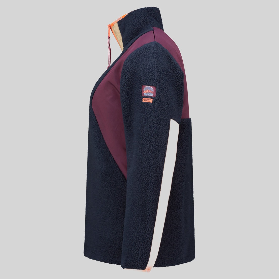 geographical-norway-uriel-hz-fleecejacke-damen-marine-halbzip image 6