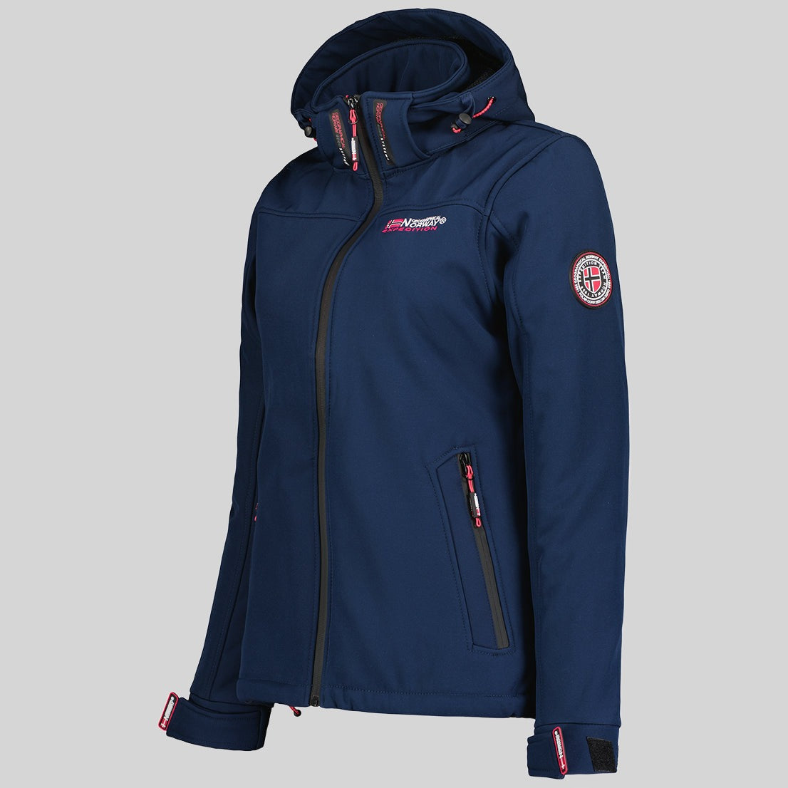 geographical-norway-takeni-damen-softshelljacke-marine-wasserabweisend image 4