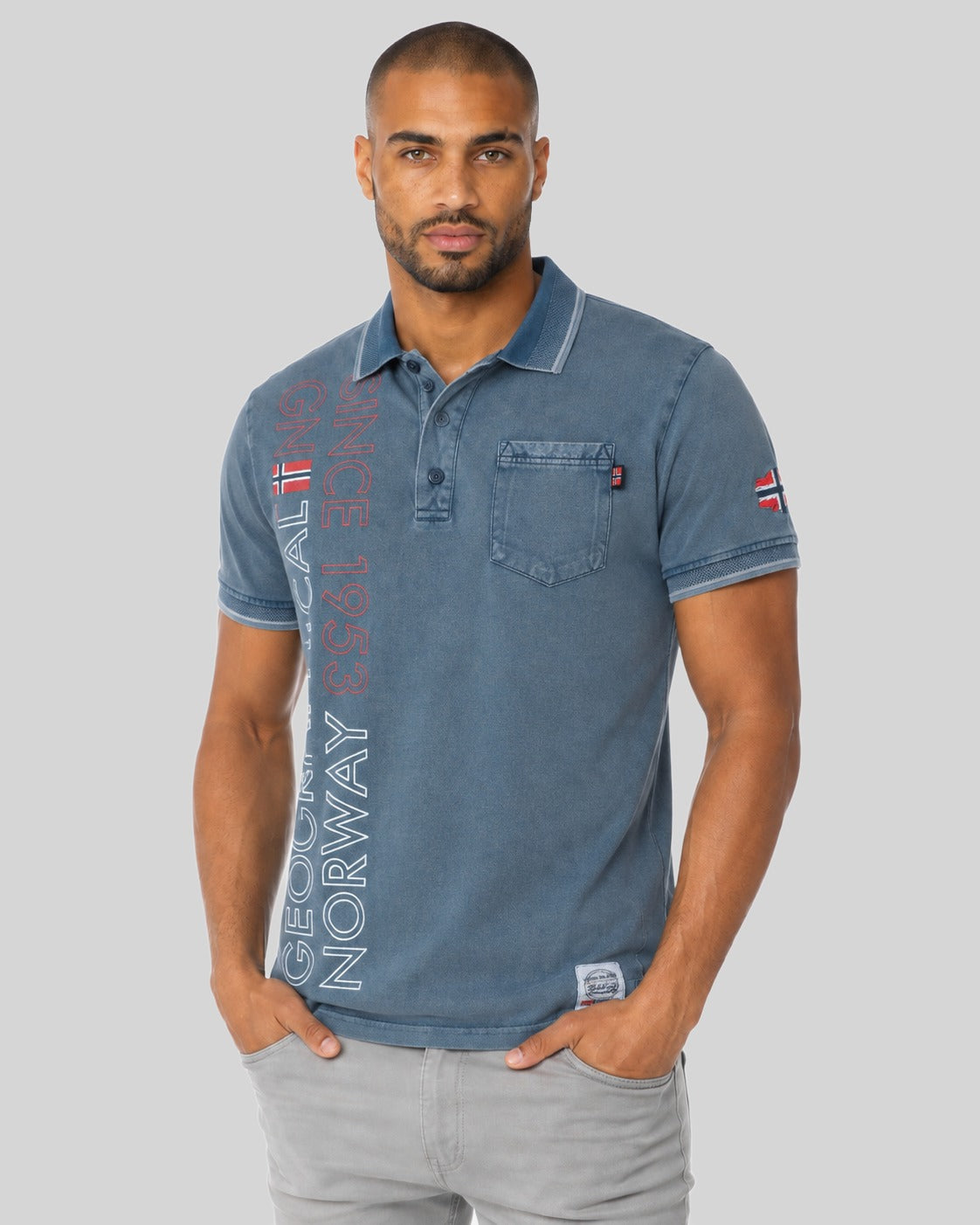 geographical-norway-konakri-herren-polo-baumwolle-kurzarm image 3