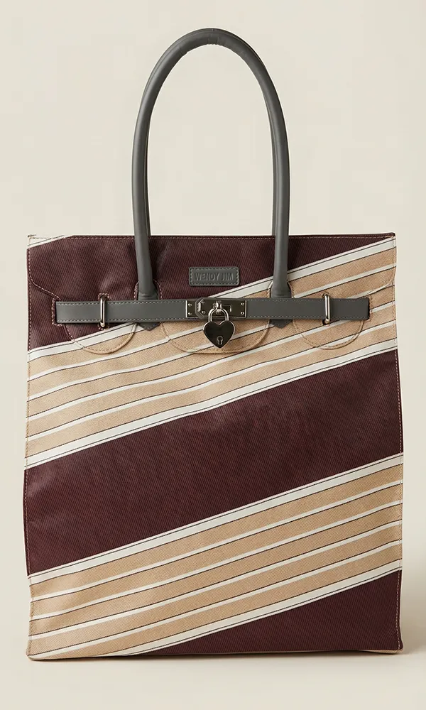wendy-jim-tote-n-001-tasche-beige-braun-gestreift image 1